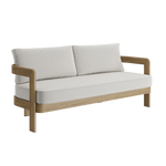 N3 three seater sofa in bone canvas product image