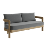 N3 three seater sofa in smoke weave product image