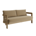 N3 three seater sofa in wheat canvas product image