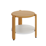 N4 side table in medium teak product image uk garden furniture