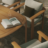 N4 dining table and dining chair life style image