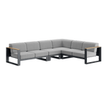 N5 six seater corner sofa product image uk garden furniture