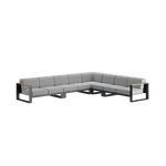 N5 eight seater corner sofa product image uk garden furniture