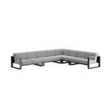 N5 eight seater corner sofa product image uk garden furniture