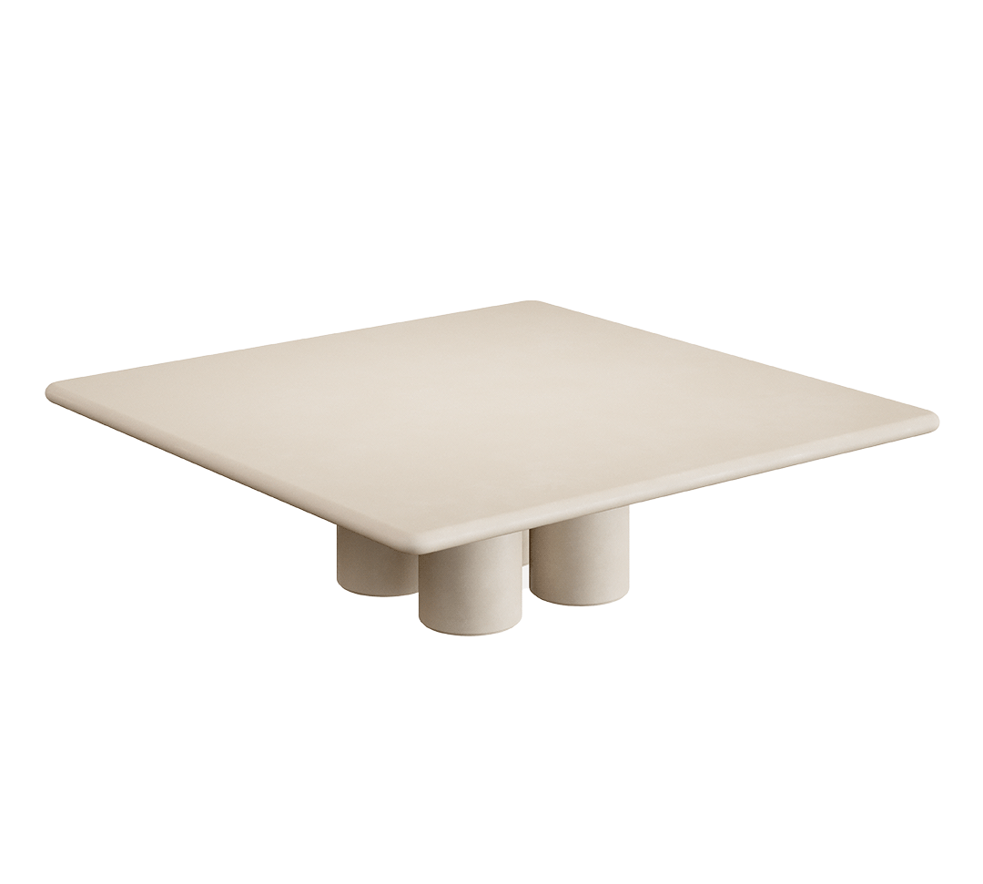 Nardelli Bone microskin coffee table 130cm