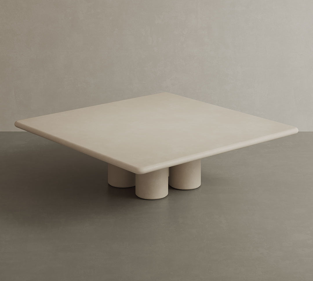 Nardelli Bone microskin coffee table 130cm
