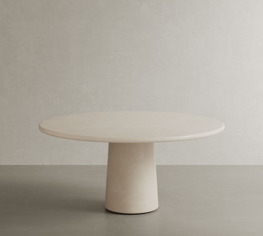 Santo Bone microskin indoor and outdoor dining table 160cm
