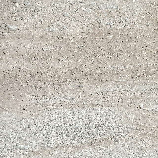 White Travertine Half Filled Swatch